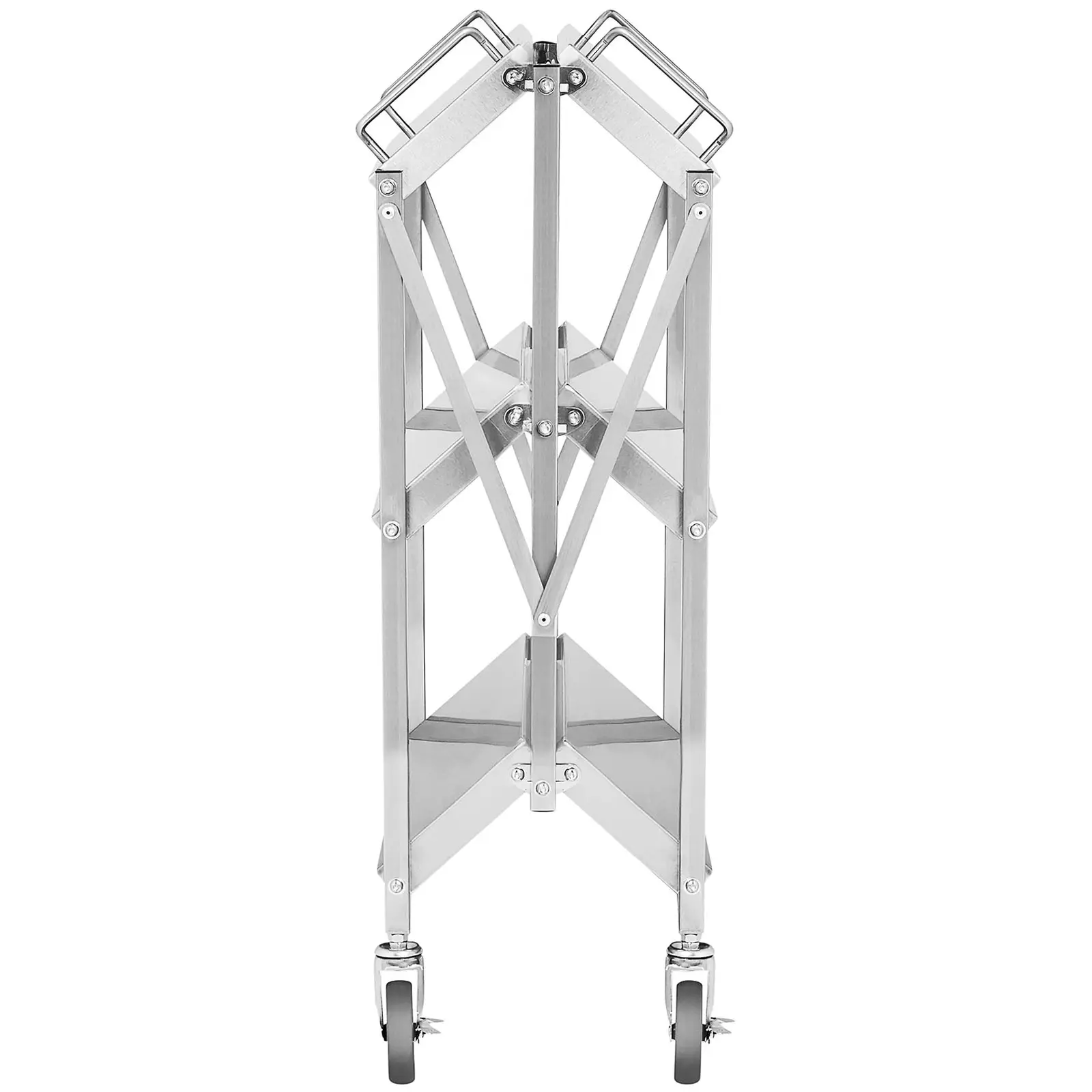 Multi-Purpose 4 rouleau de niveau réglable en acier inoxydable chariot  plate-forme de rack - Chine Chariot de rack, plat parabolique Etendoir  chariot