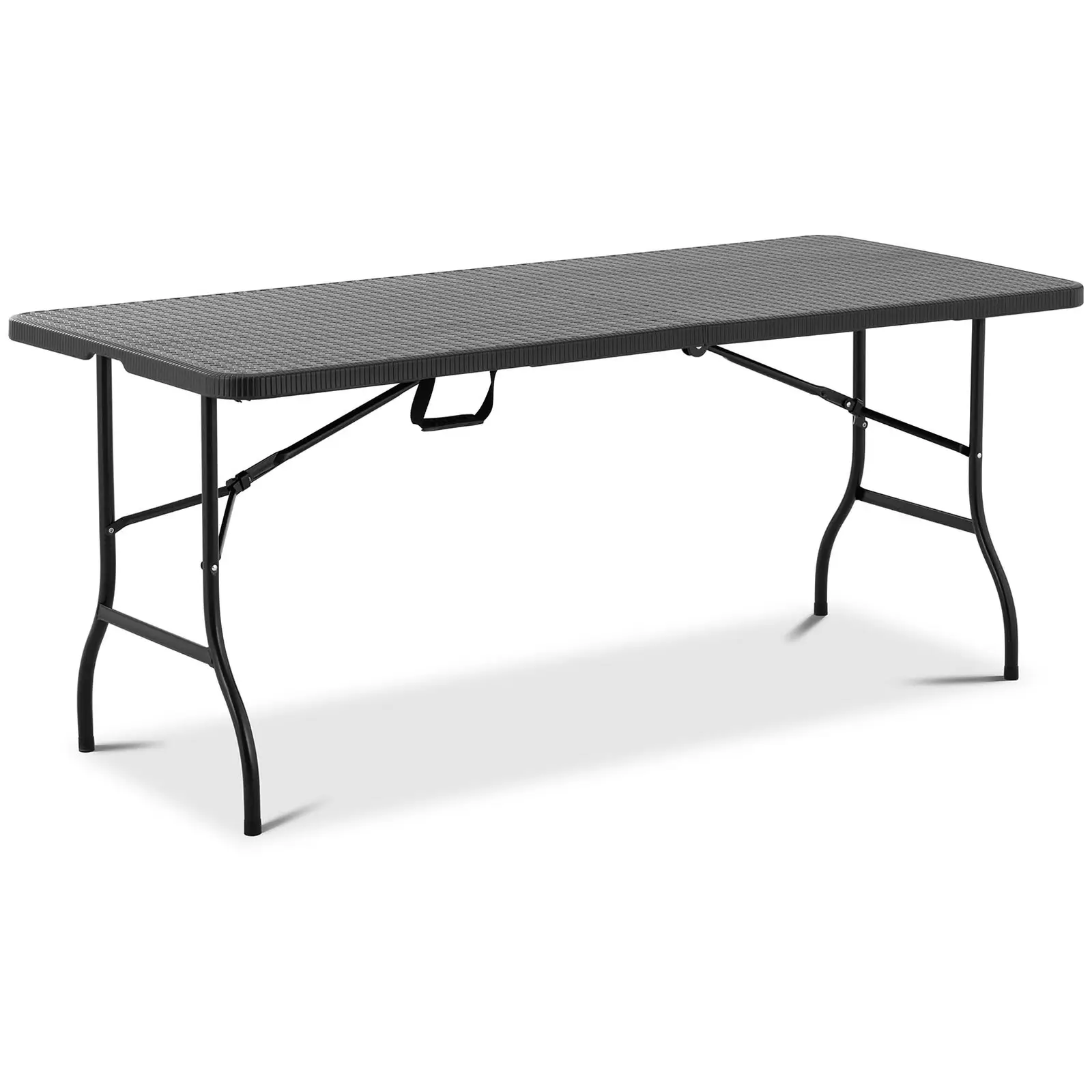 Table pliante - 1 830 x 750 x 740 mm - Royal Catering - 150 kg - Intérieur/extérieur - Blacke