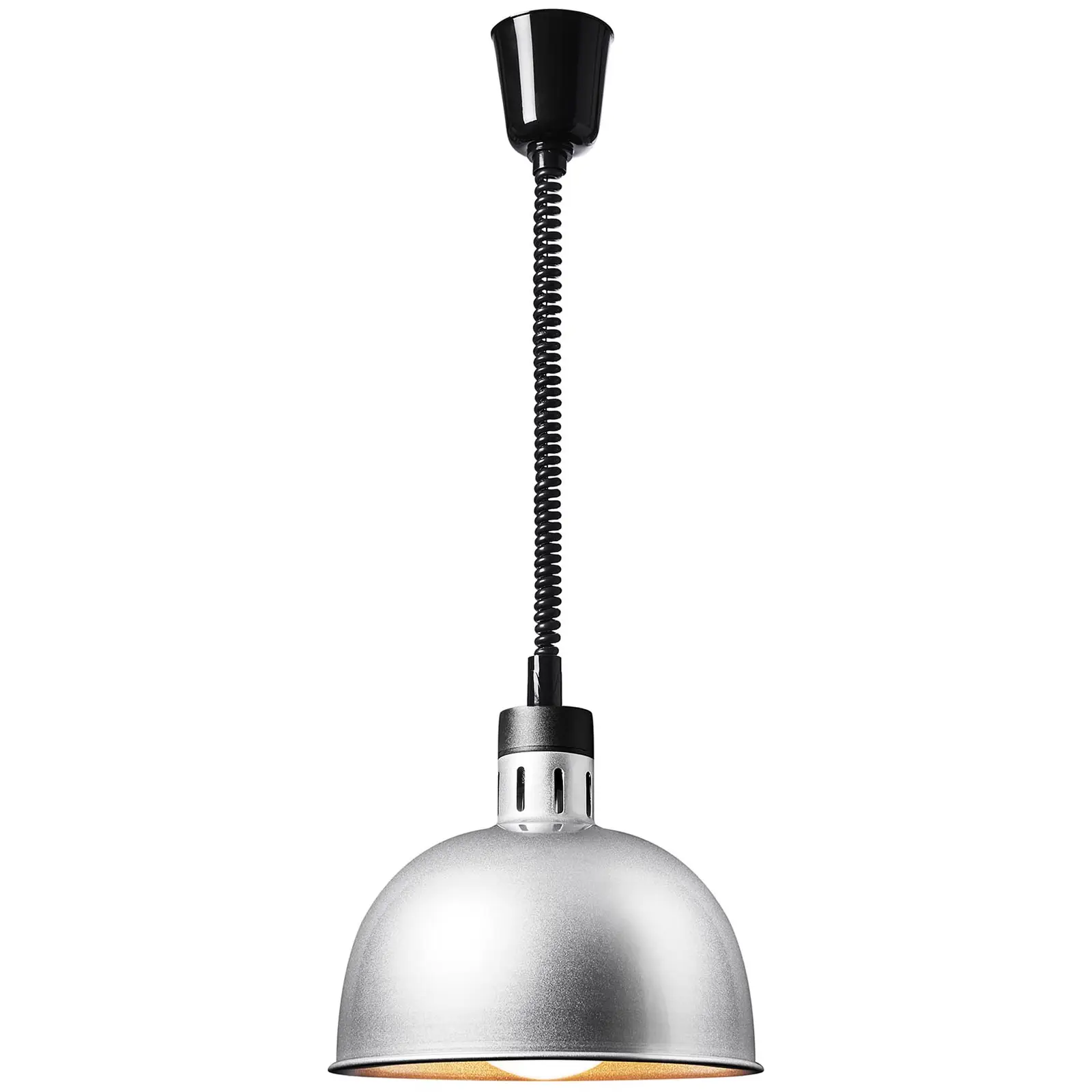 Lampe chauffante - Argent - 28.5 x 28.5 x 29 cm - Royal Catering - Acier