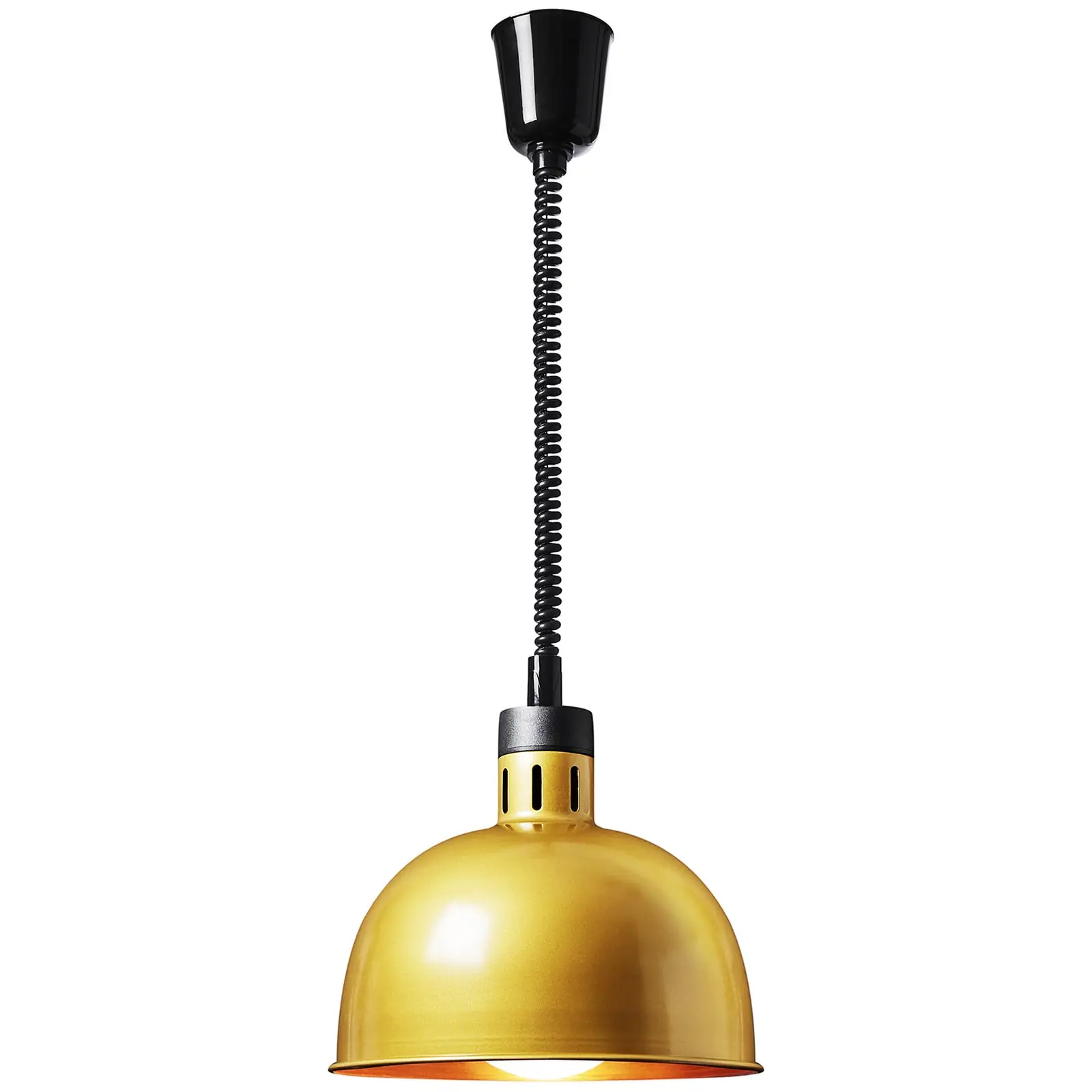 Lampe chauffante - Or pâle - 29 x 29 x 29.5 cm - Royal Catering - Acier