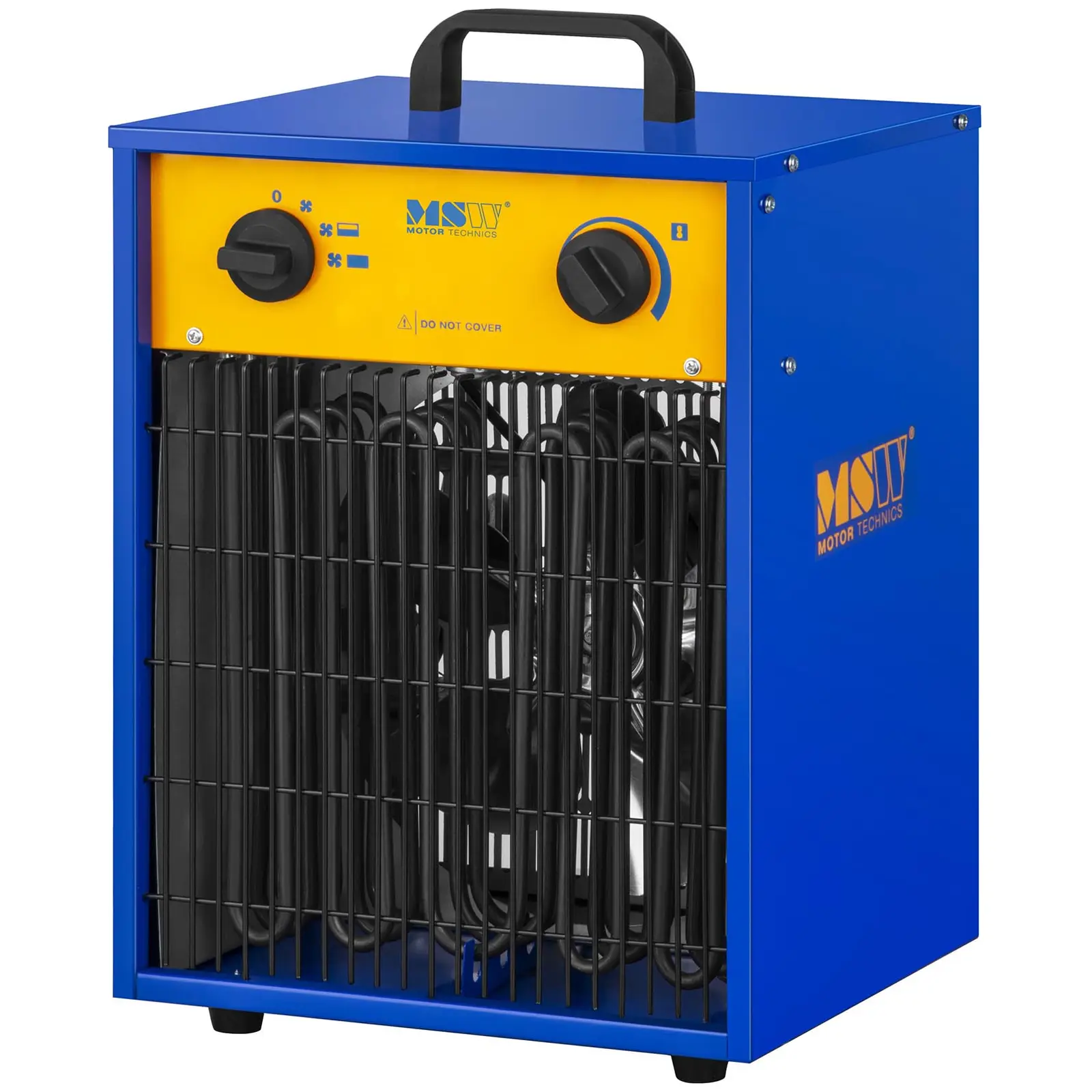 Chauffage à air pulsé électrique avec fonction de refroidissement - 0 à 85 °C - 9 000 W