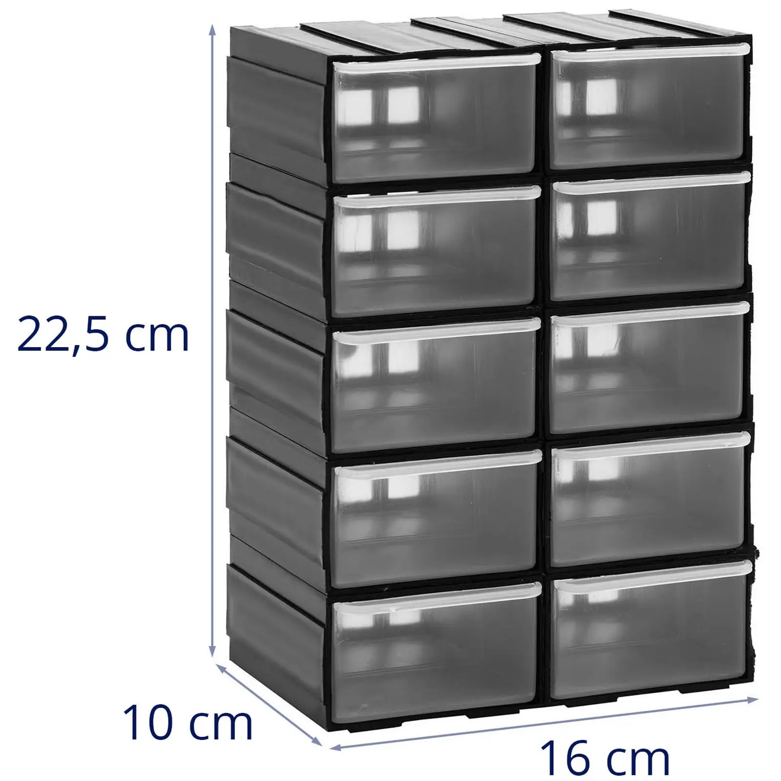 Casier à vis - 40 compartiments - système d'emboîtement modulaire
