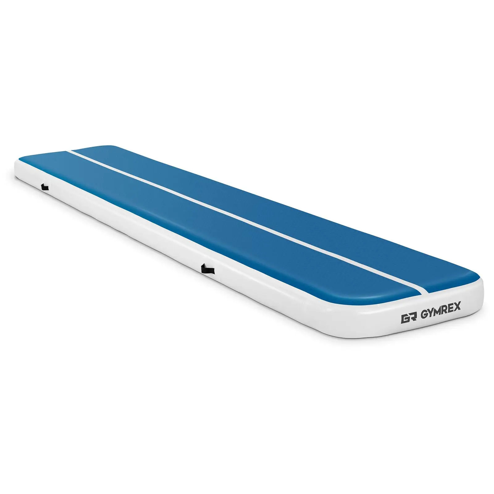 Air tumble mat- 500 x 100 x 20 cm - 250 kg - Bleu/blanc