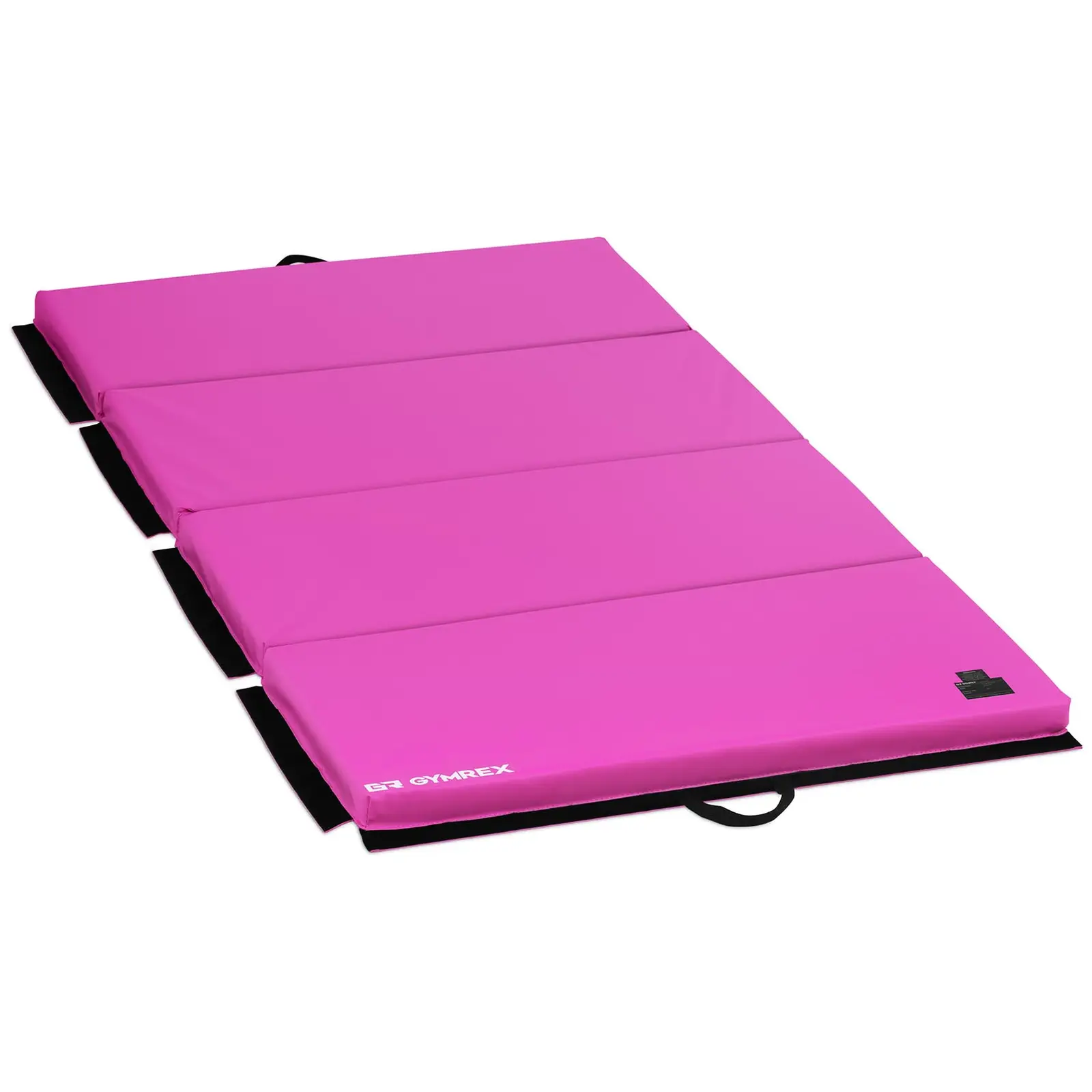 Matelas de gym pliable - 200 x 100 x 5 cm - Pink/Pink - Capacité de charge de 170kg