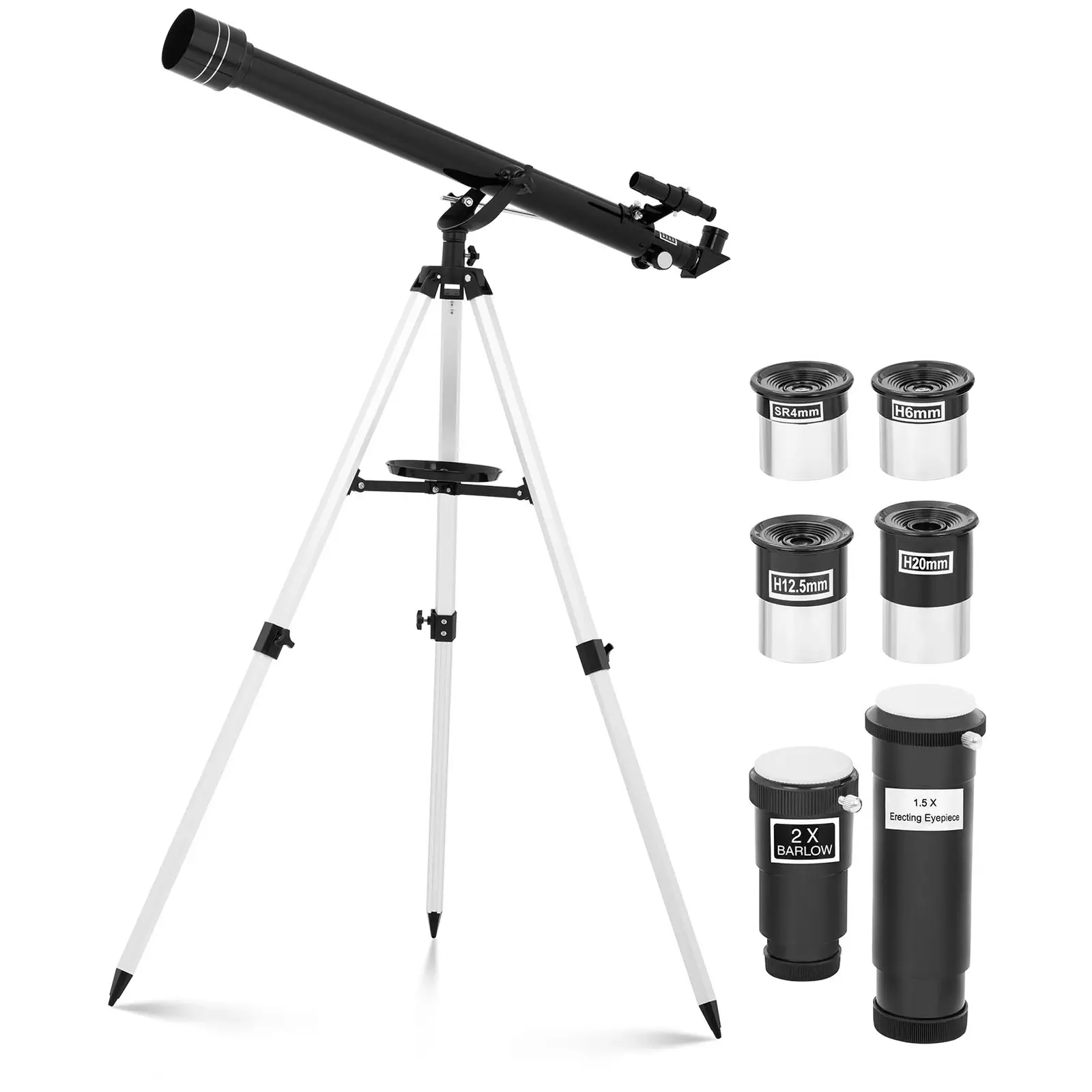 Lunette astronomique - Ø 60 mm - 900 mm - Trépied inclus