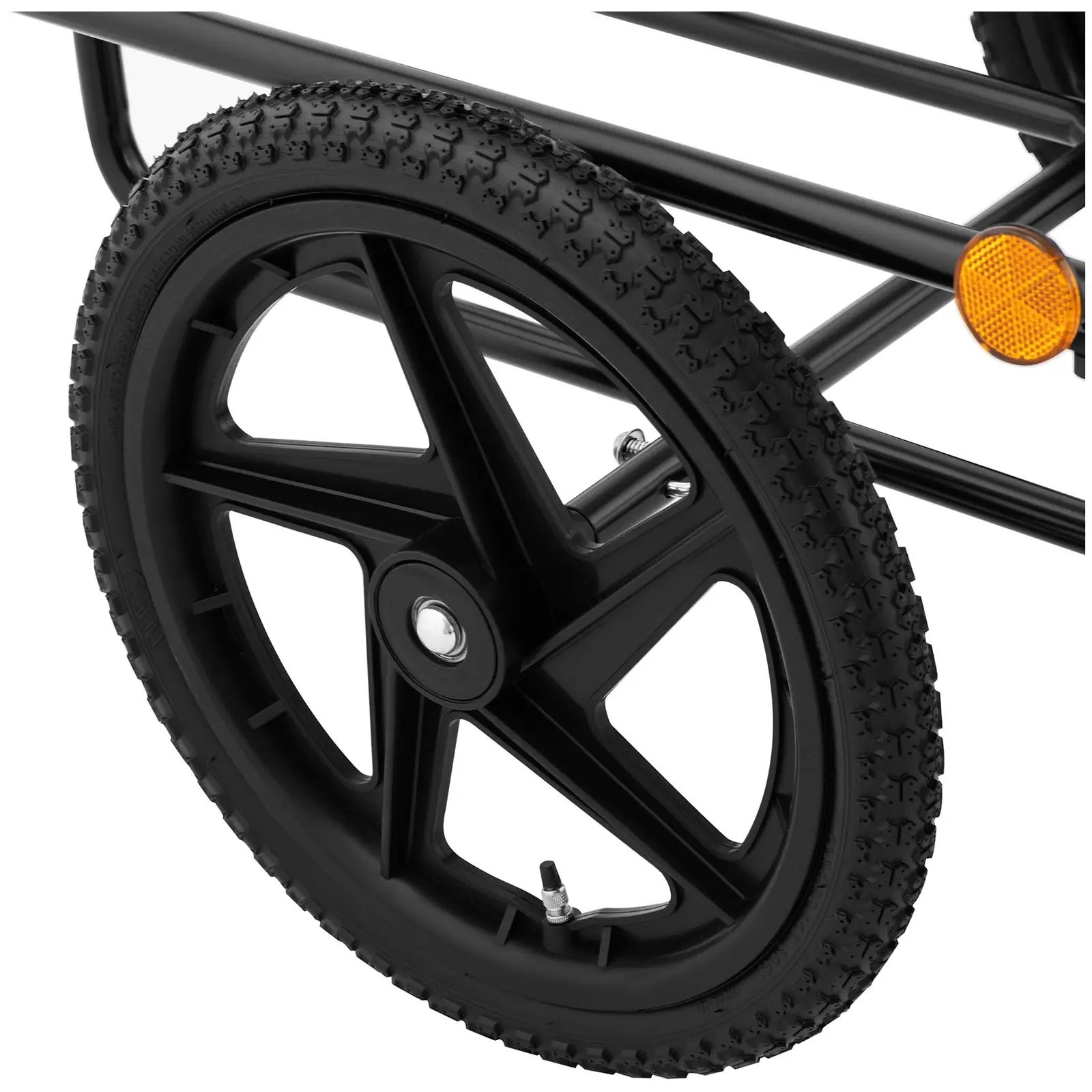 Remorque vélo cargo - 35 kg - Réflecteurs