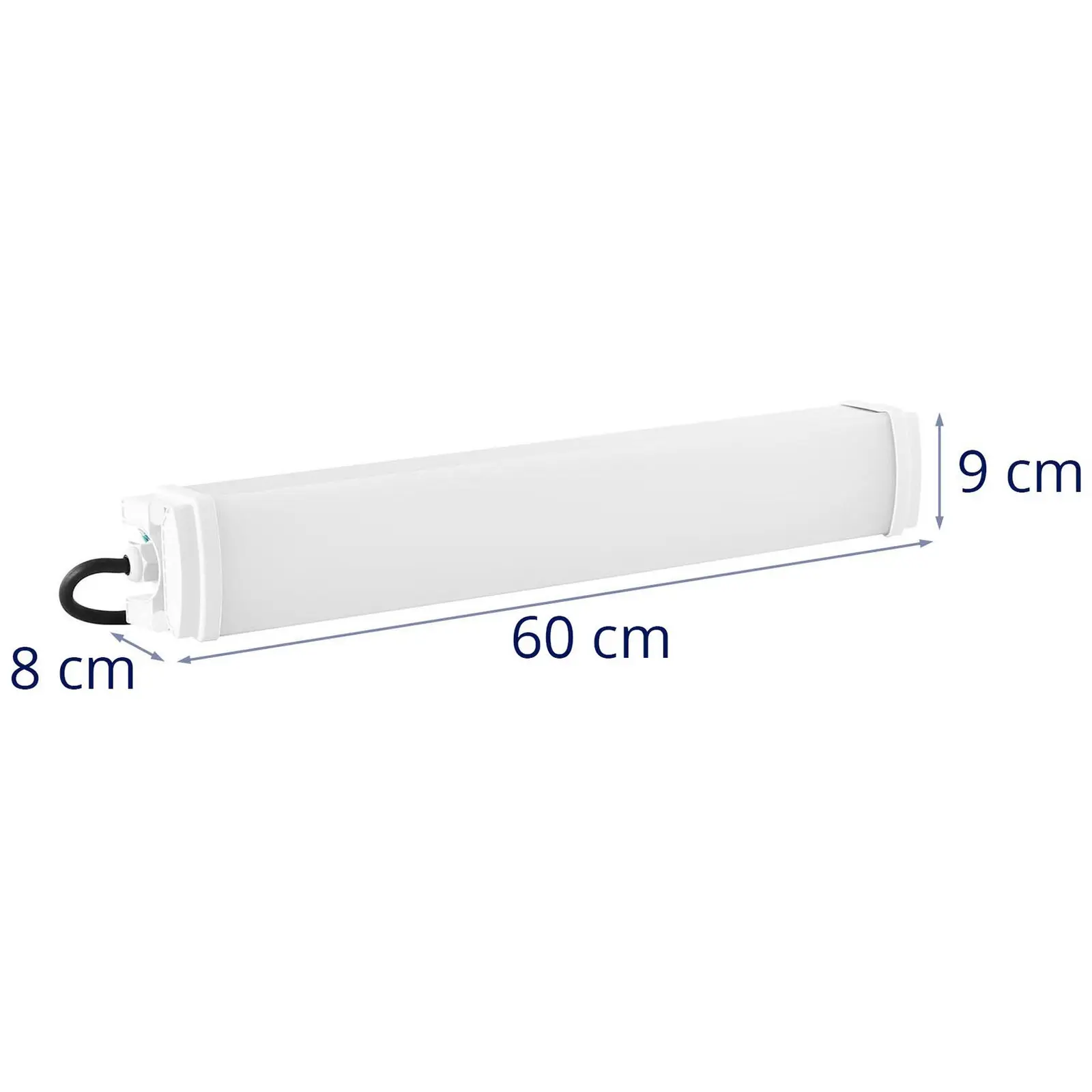 Réglette LED étanche - 20 W - 60 cm