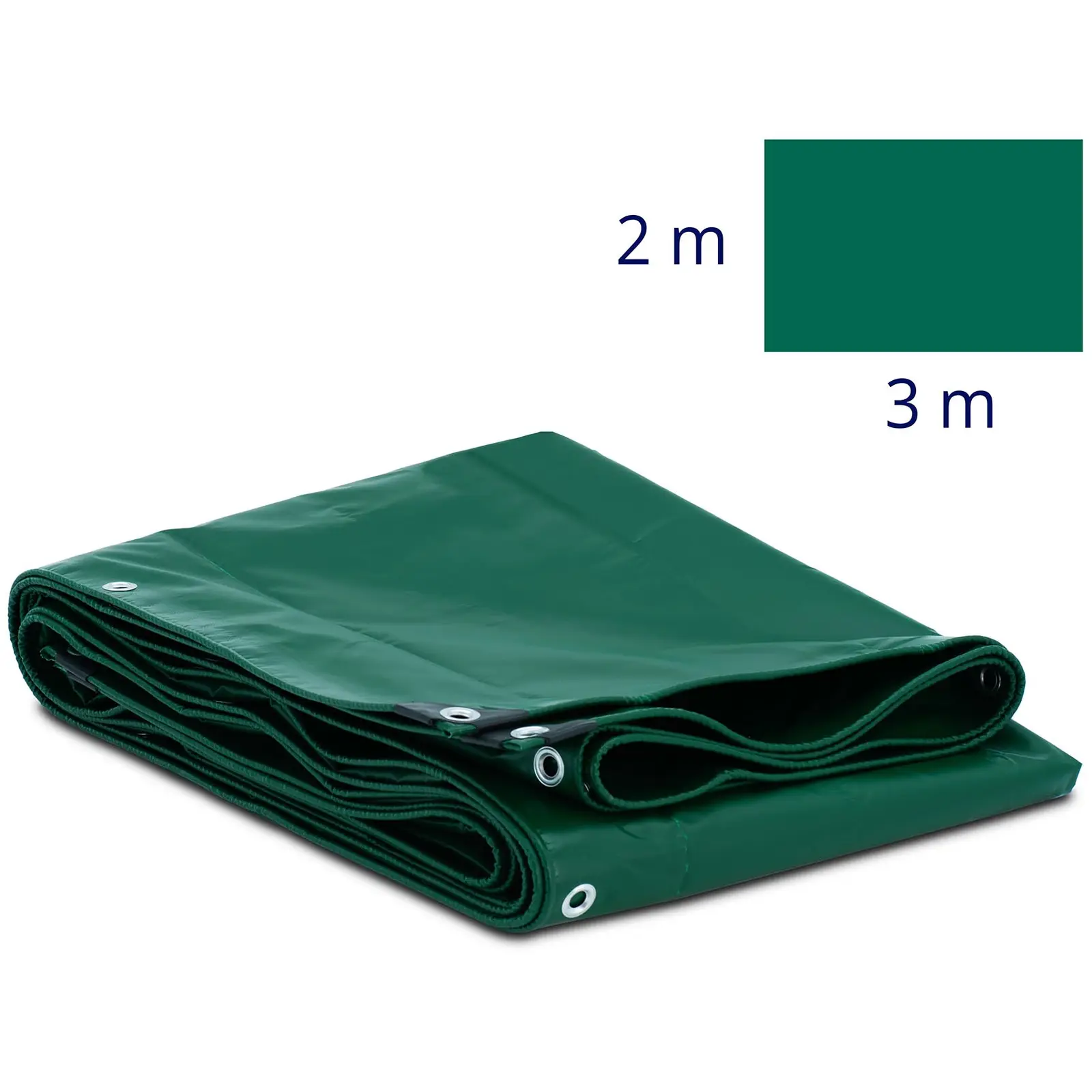 Bâche de protection - avec œillets - 300 x 200 cm - PVC - 650 g/m²